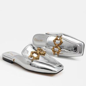 $79 NWT (7.5) SAM EDELMAN Mules/Flats